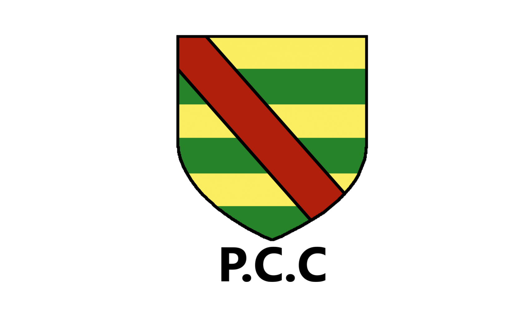 Logo poynings cc transparent black text